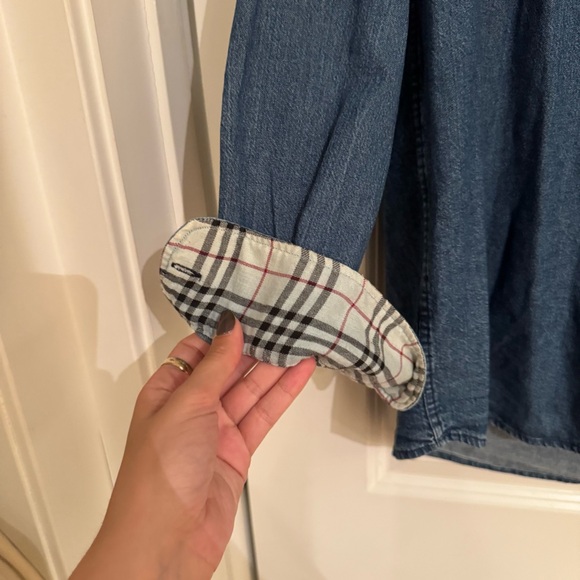 Burberry Blue Dress Shirt - Picture 5 of 7